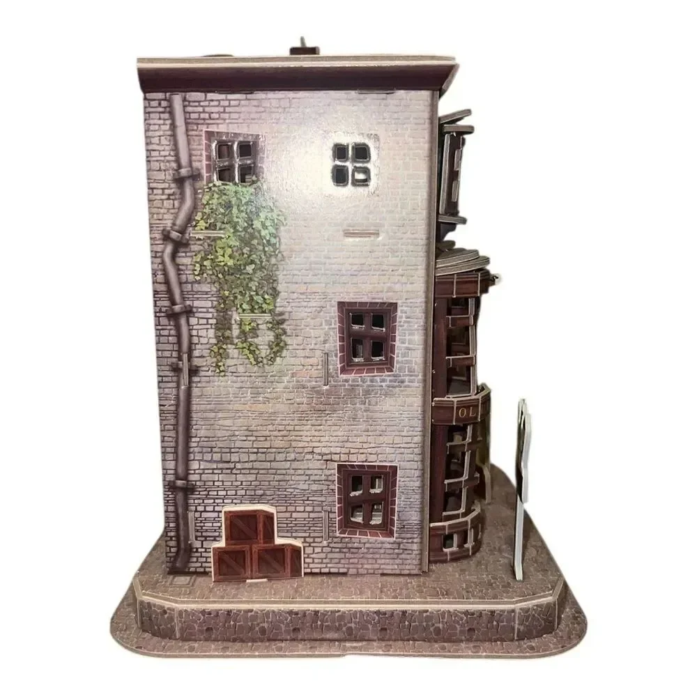3D Puzzle Harry Potter Ollivanders Wand Shop 66 Pc 3D Jigsaw Assembled